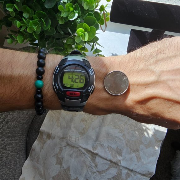 Men's Water Resistant Stainless Steel Base Back Watch - Picture 6 of 15